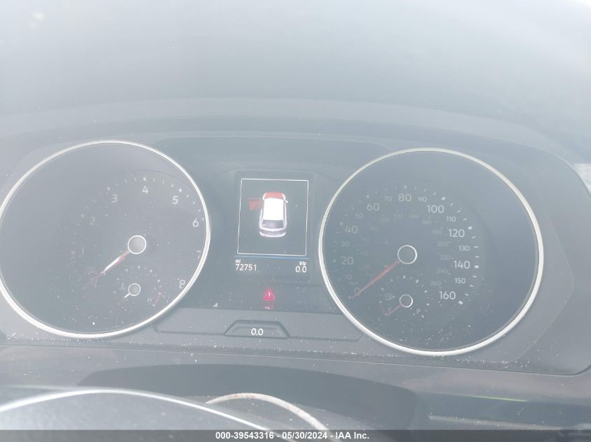 2019 Volkswagen Tiguan 2.0T Se/2.0T Sel/2.0T Sel R-Line/2.0T Sel R-Line Black VIN: 3VV3B7AX3KM156711 Lot: 39543316