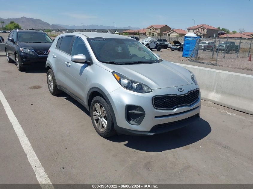 2019 Kia Sportage Lx VIN: KNDPM3AC7K7593329 Lot: 39543322