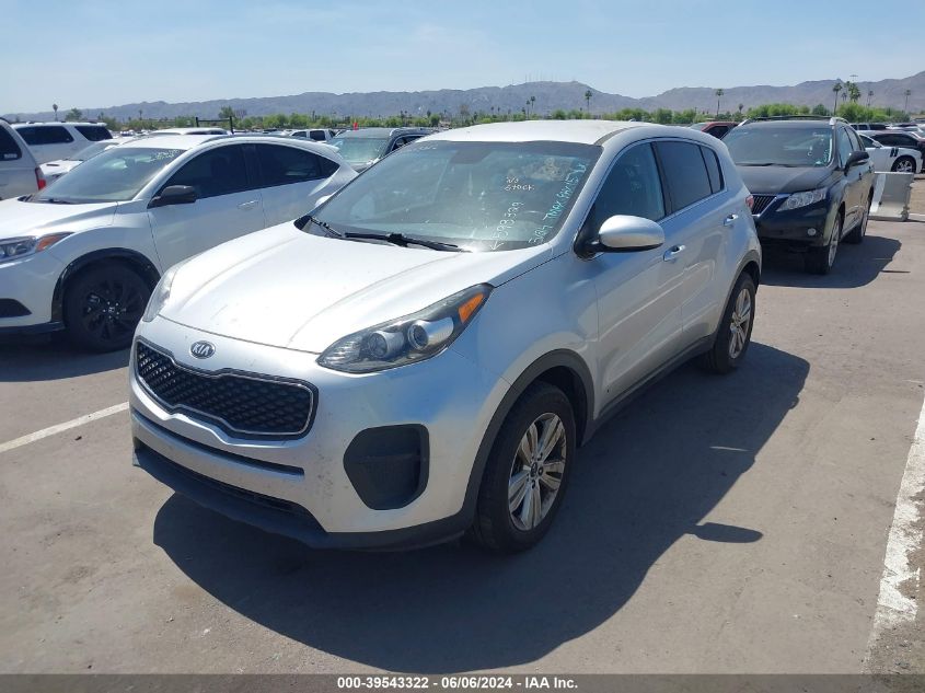 2019 Kia Sportage Lx VIN: KNDPM3AC7K7593329 Lot: 39543322