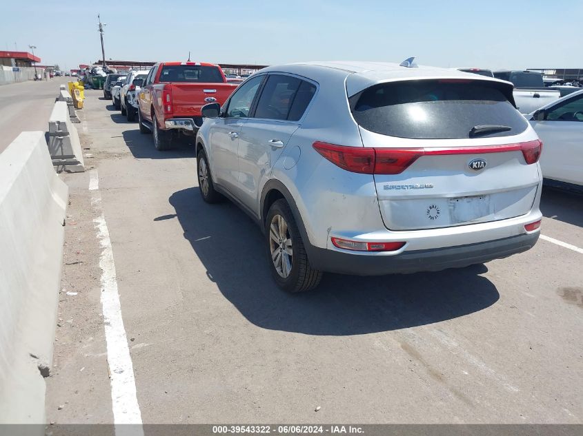 2019 Kia Sportage Lx VIN: KNDPM3AC7K7593329 Lot: 39543322