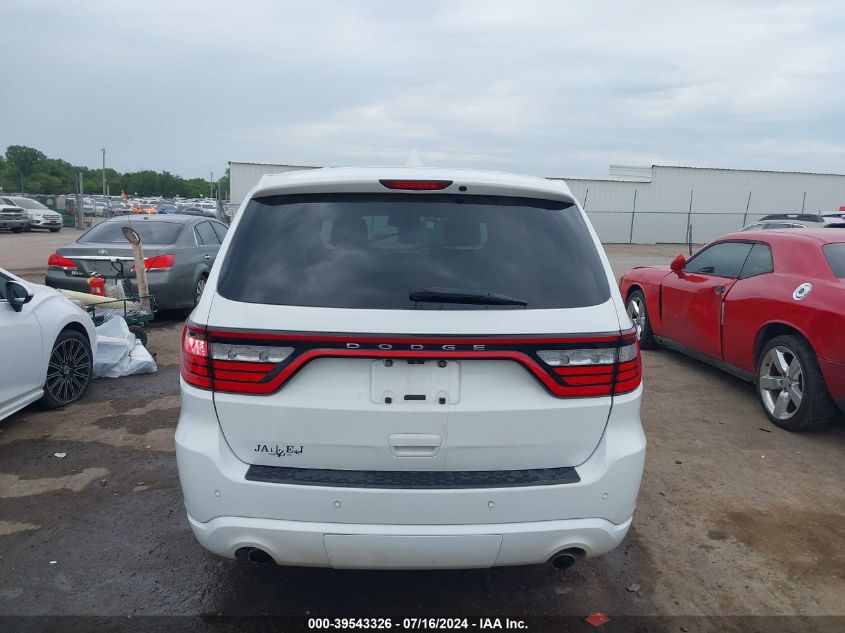 2016 Dodge Durango Limited VIN: 1C4RDHDG0GC397641 Lot: 39543326