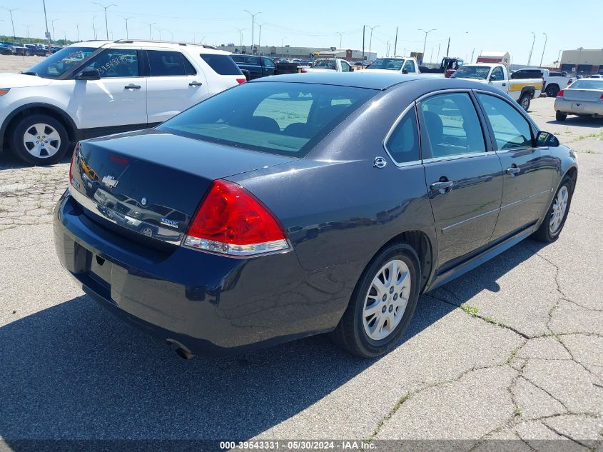 2009 Chevrolet Impala Police VIN: 2G1WS57M291309604 Lot: 39543331