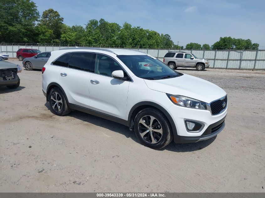 2016 Kia Sorento 3.3L Ex VIN: 5XYPH4A53GG098647 Lot: 39543339