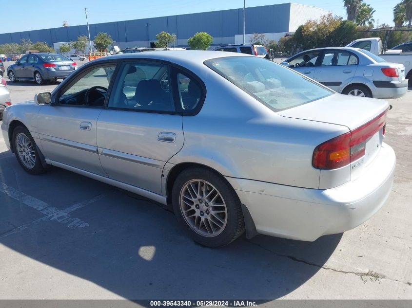 2004 Subaru Legacy L/L W/35Th Anniversary Edition VIN: 4S3BE625146209126 Lot: 39543340