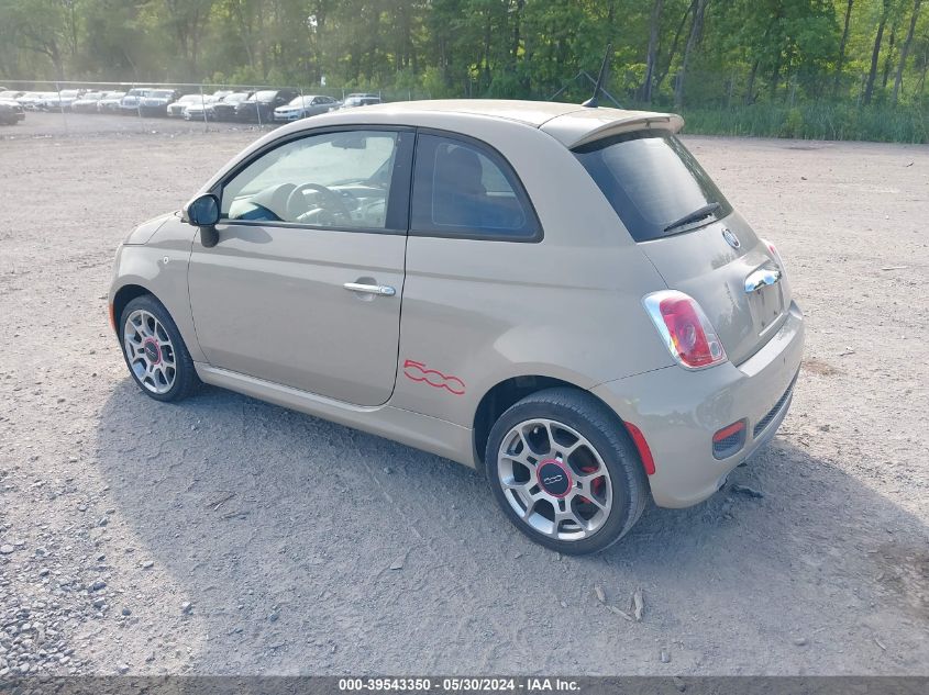 2012 Fiat 500 Sport VIN: 3C3CFFBR8CT212473 Lot: 39543350