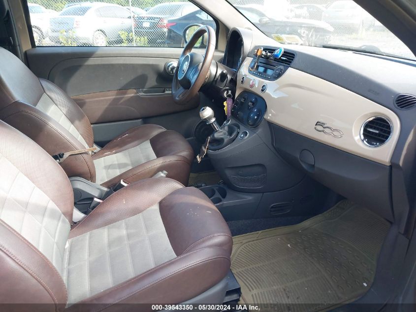 2012 Fiat 500 Sport VIN: 3C3CFFBR8CT212473 Lot: 39543350