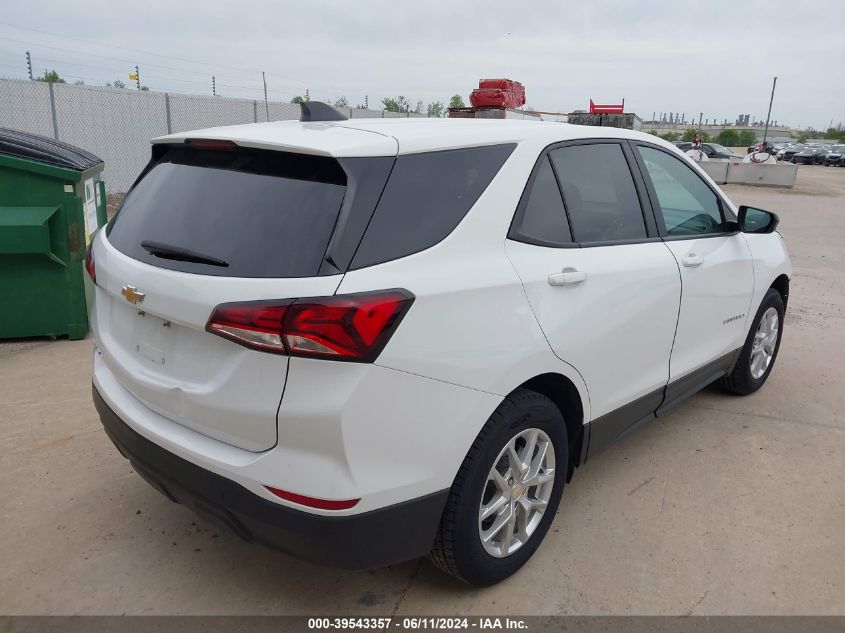 2022 Chevrolet Equinox Fwd Ls VIN: 3GNAXHEV3NS180181 Lot: 39543357