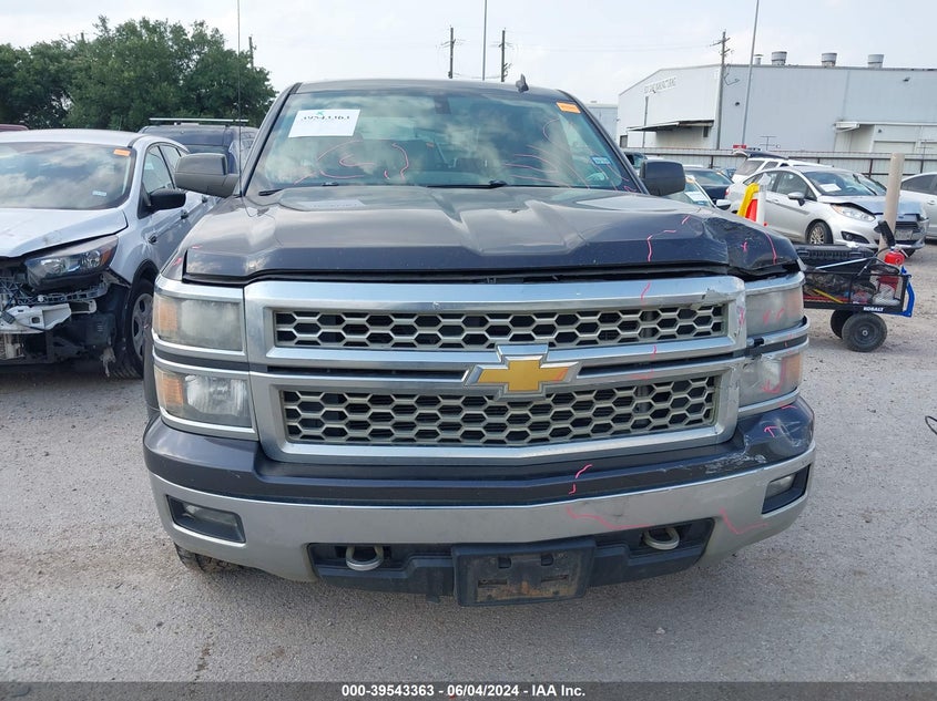 2014 Chevrolet Silverado 1500 1Lt VIN: 3GCUKREC4EG382054 Lot: 39543363