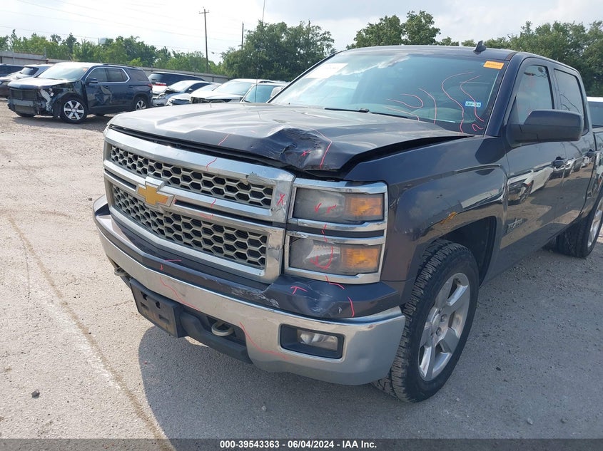 2014 Chevrolet Silverado 1500 1Lt VIN: 3GCUKREC4EG382054 Lot: 39543363