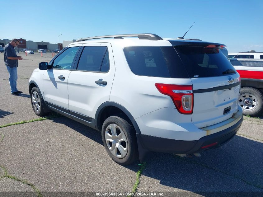 2013 Ford Explorer Police Interceptor VIN: 1FM5K8AR6DGB84655 Lot: 39543364