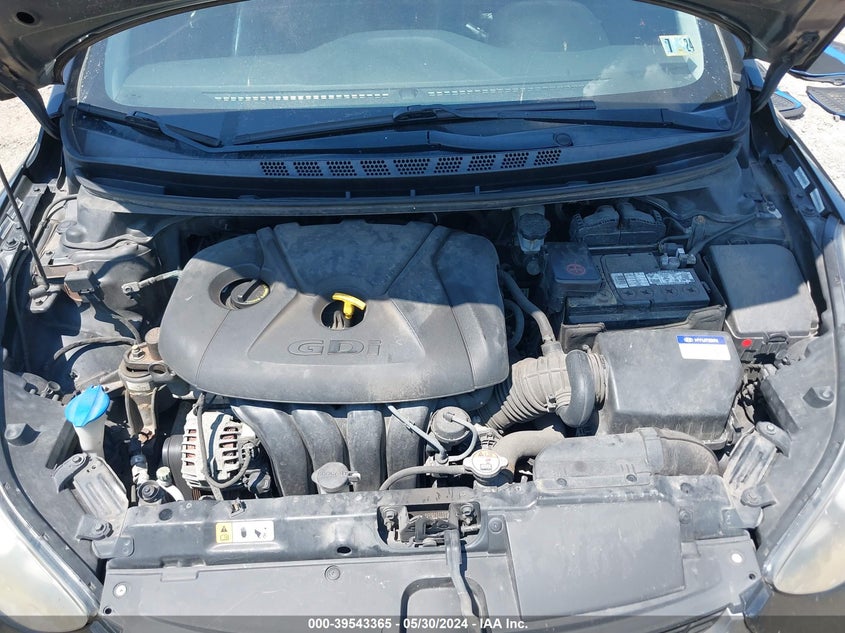2014 Hyundai Elantra VIN: KMHDH6AH3EU026251 Lot: 39543365