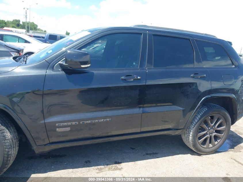 2016 Jeep Grand Cherokee Limited 75Th Anniversary VIN: 1C4RJEBG0GC400242 Lot: 39543366