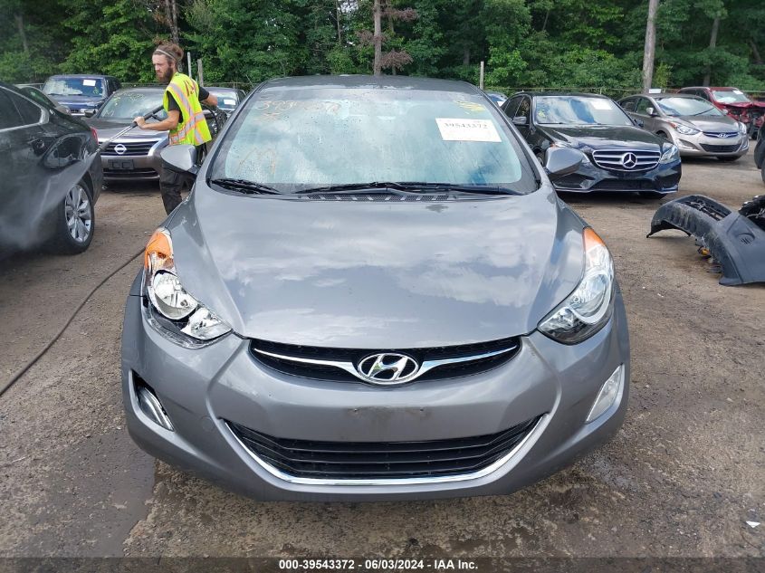 2013 Hyundai Elantra Gls VIN: 5NPDH4AE3DH301785 Lot: 39543372