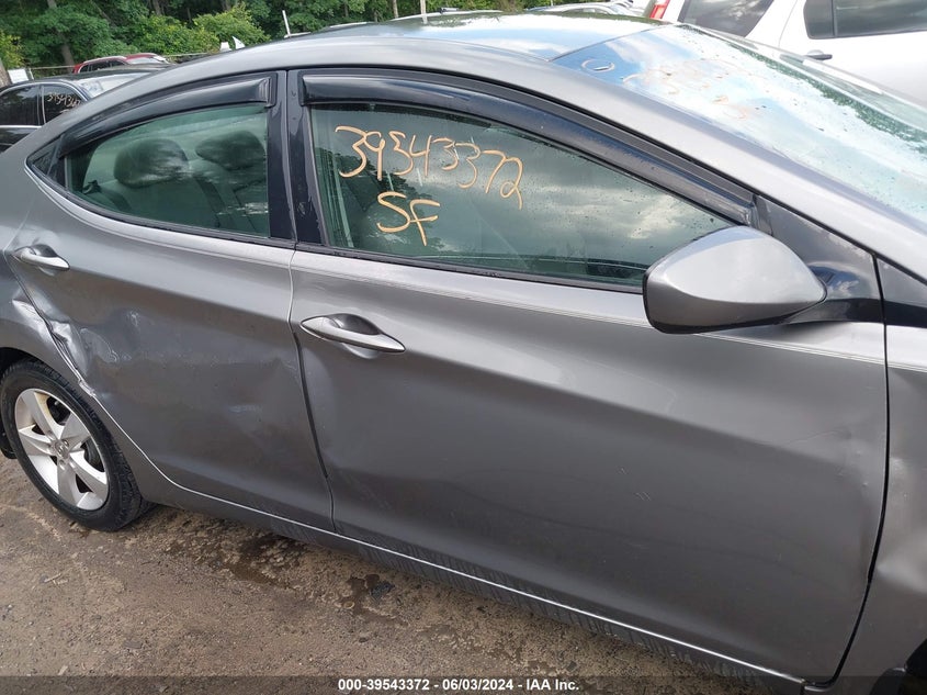 2013 Hyundai Elantra Gls VIN: 5NPDH4AE3DH301785 Lot: 39543372