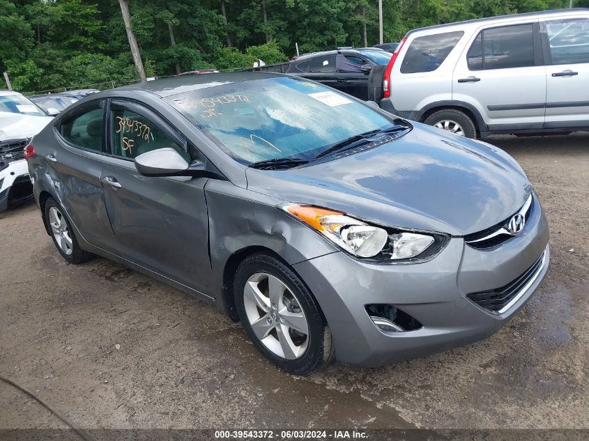 2013 Hyundai Elantra Gls VIN: 5NPDH4AE3DH301785 Lot: 39543372