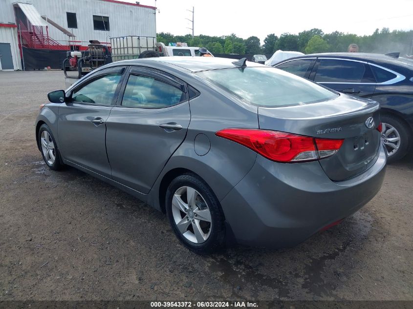 2013 Hyundai Elantra Gls VIN: 5NPDH4AE3DH301785 Lot: 39543372