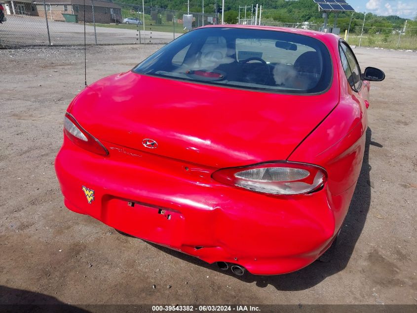 1999 Hyundai Tiburon VIN: KMHJG24F2XU141953 Lot: 39543382