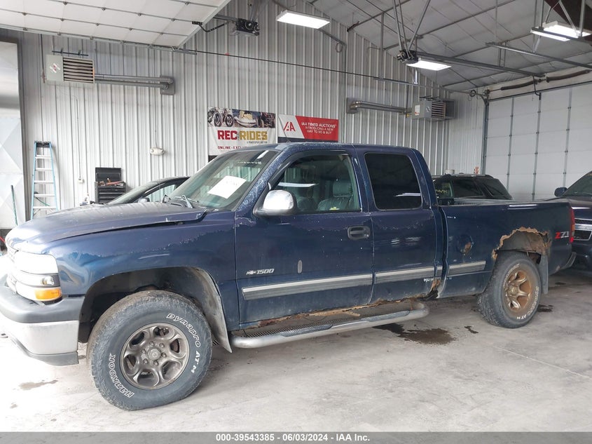 2002 Chevrolet Silverado 1500 Ls VIN: 2GCEK19T121224887 Lot: 39543385