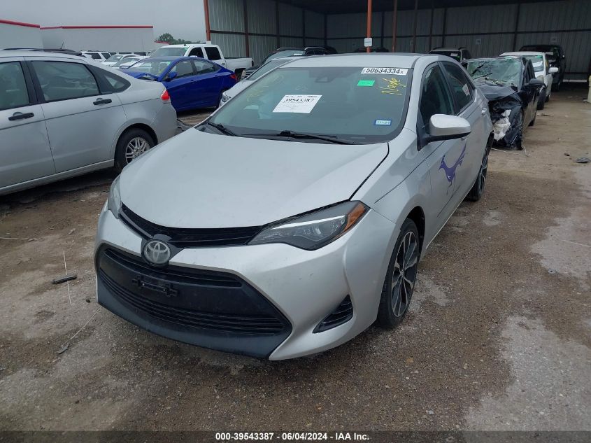 2018 Toyota Corolla Le VIN: 5YFBURHE5JP846486 Lot: 39543387