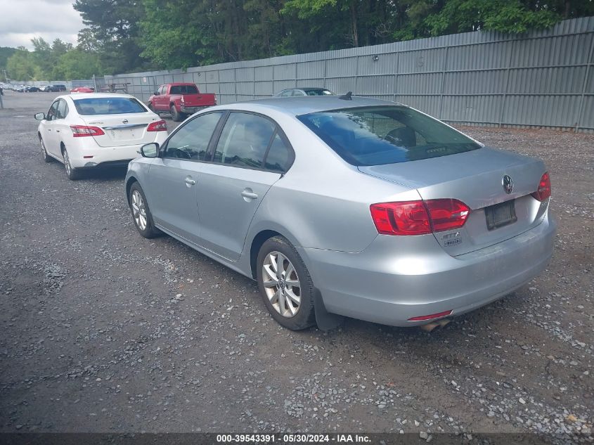 2012 Volkswagen Jetta 2.5L Se VIN: 3VWDP7AJ8CM368762 Lot: 39543391