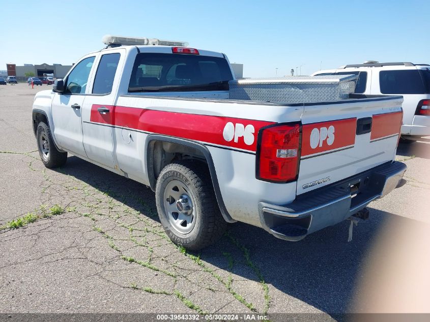 2016 GMC Sierra K1500 VIN: 1GTV2LEC3GZ262945 Lot: 39543392