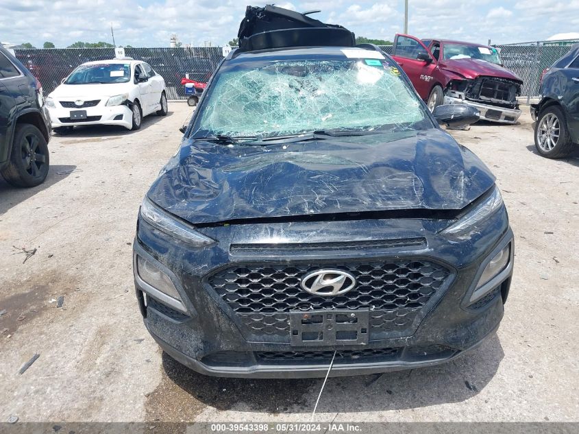 2019 Hyundai Kona Sel VIN: KM8K22AA6KU382161 Lot: 39543398