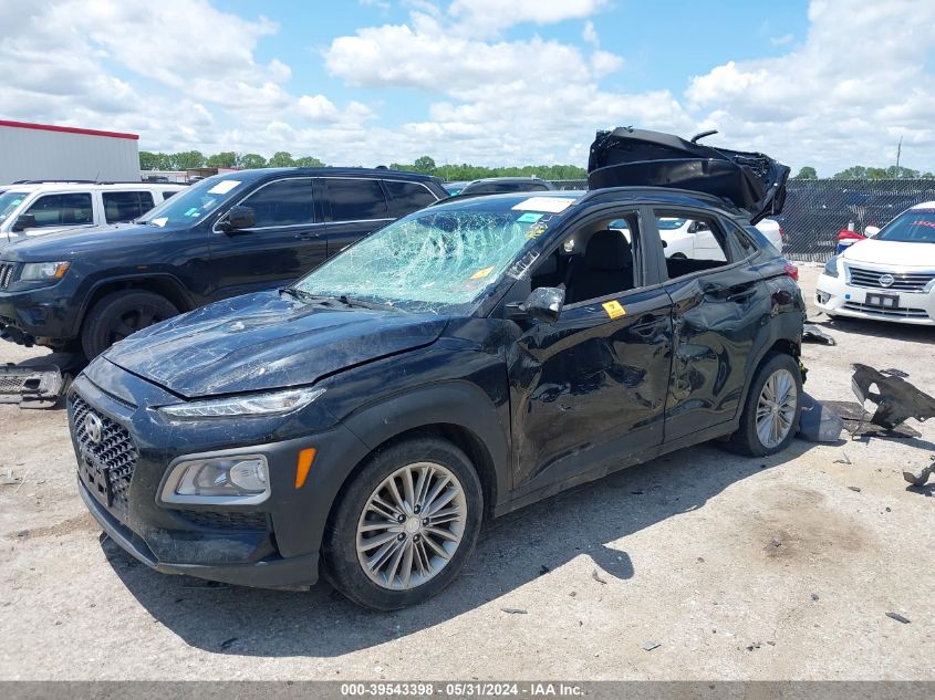 2019 Hyundai Kona Sel VIN: KM8K22AA6KU382161 Lot: 39543398