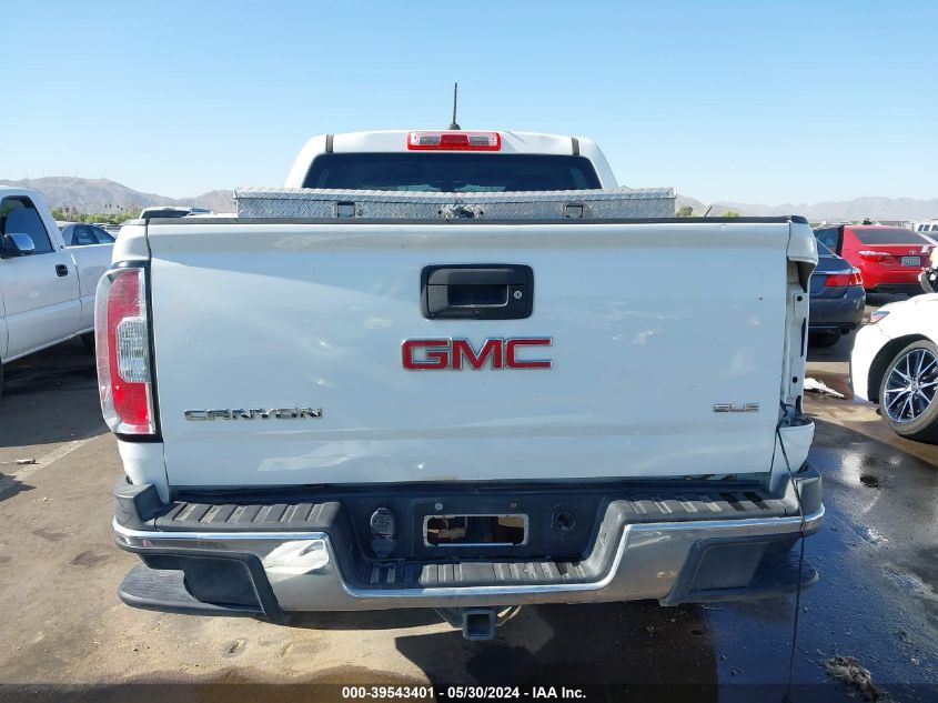 2016 GMC Canyon Sle VIN: 1GTG5CE39G1385177 Lot: 39543401