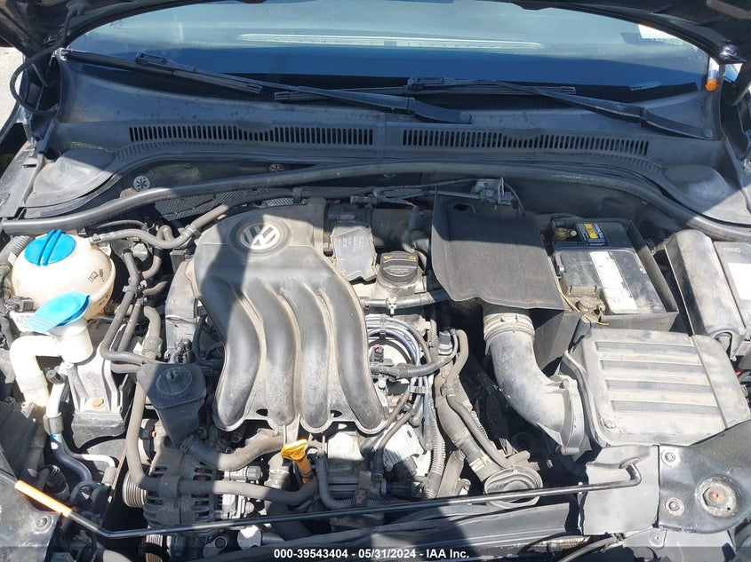 2011 Volkswagen Jetta 2.0L S VIN: 3VW1K7AJ6BM398407 Lot: 39543404