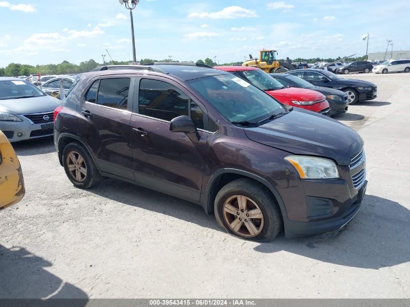 2016 Chevrolet Trax Lt VIN: 3GNCJPSBXGL220316 Lot: 39543415