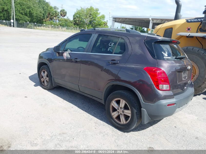 2016 Chevrolet Trax Lt VIN: 3GNCJPSBXGL220316 Lot: 39543415