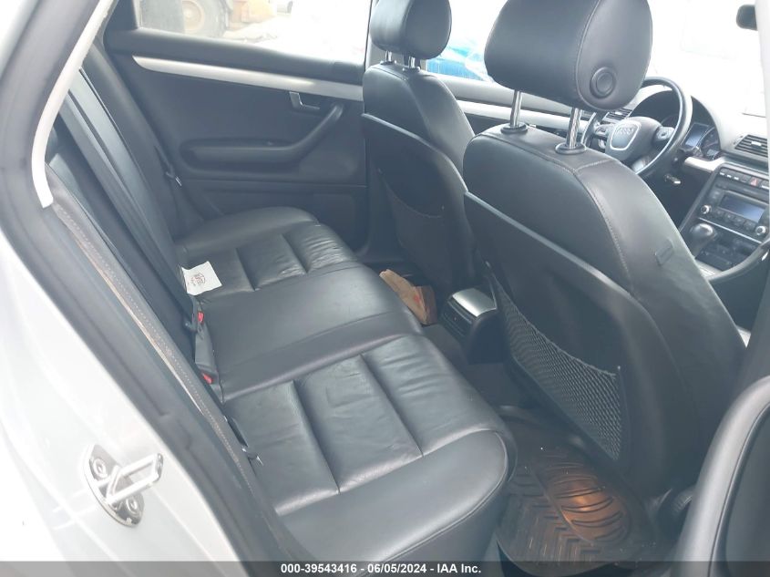 2007 Audi A4 2.0T VIN: WAUDF78E47A134519 Lot: 39543416