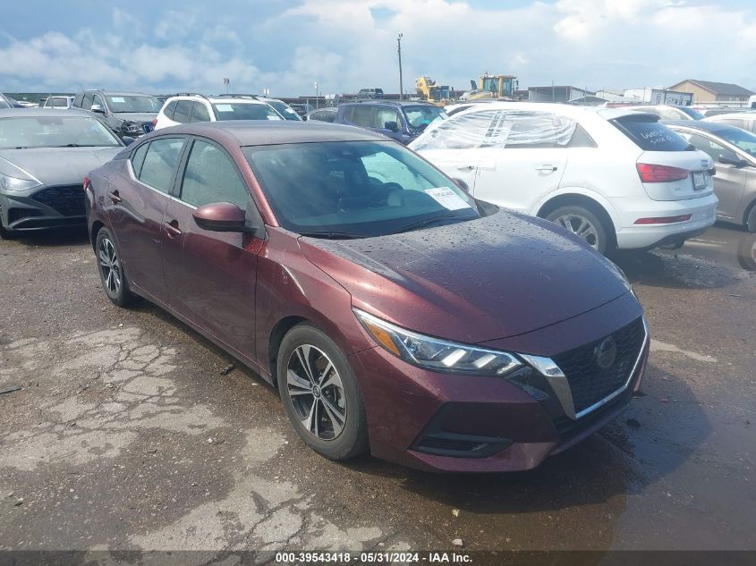 2021 Nissan Sentra Sv Xtronic Cvt VIN: 3N1AB8CV2MY283438 Lot: 39543418