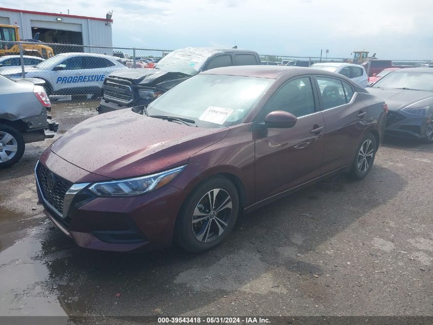 2021 Nissan Sentra Sv Xtronic Cvt VIN: 3N1AB8CV2MY283438 Lot: 39543418