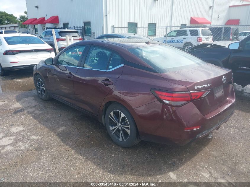 2021 Nissan Sentra Sv Xtronic Cvt VIN: 3N1AB8CV2MY283438 Lot: 39543418