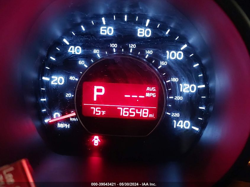 2016 Kia Soul + VIN: KNDJP3A59G7259518 Lot: 39543421