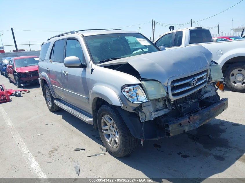 2003 Toyota Sequoia Limited V8 VIN: 5TDZT38A53S145727 Lot: 39543422