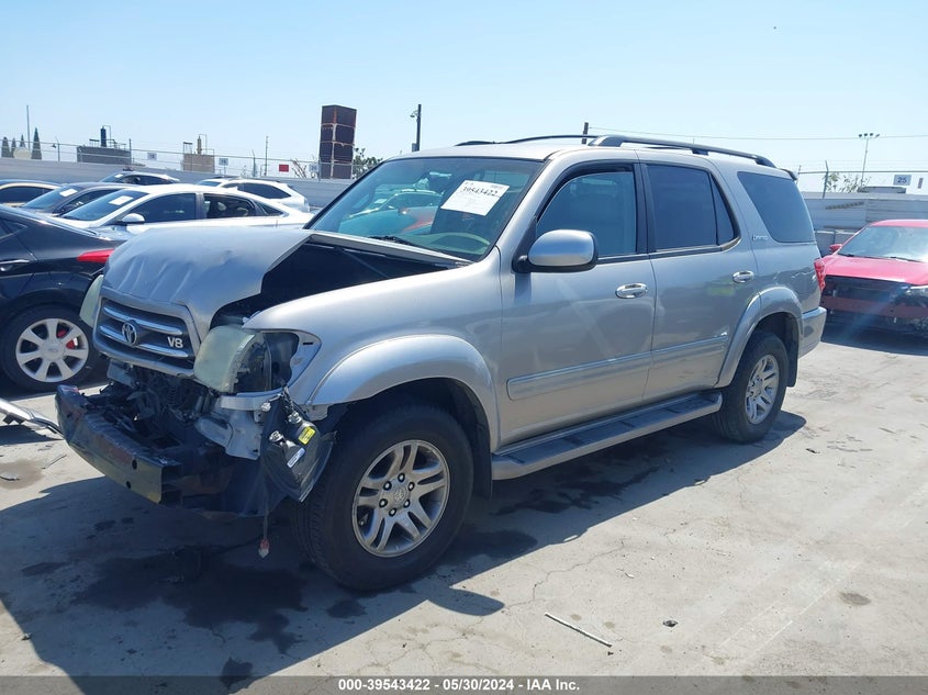 2003 Toyota Sequoia Limited V8 VIN: 5TDZT38A53S145727 Lot: 39543422
