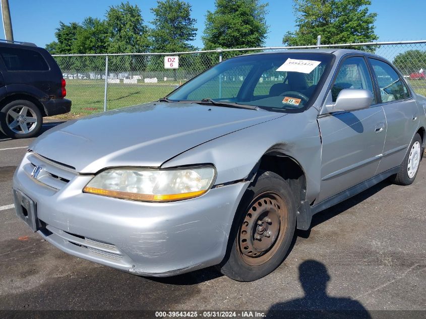 2001 Honda Accord 2.3 Lx VIN: 1HGCG66551A004122 Lot: 39543425