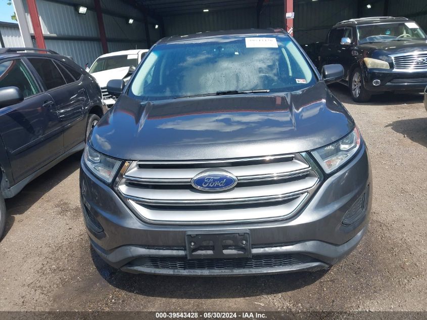 2015 Ford Edge Se VIN: 2FMTK4G92FBC01405 Lot: 39543428