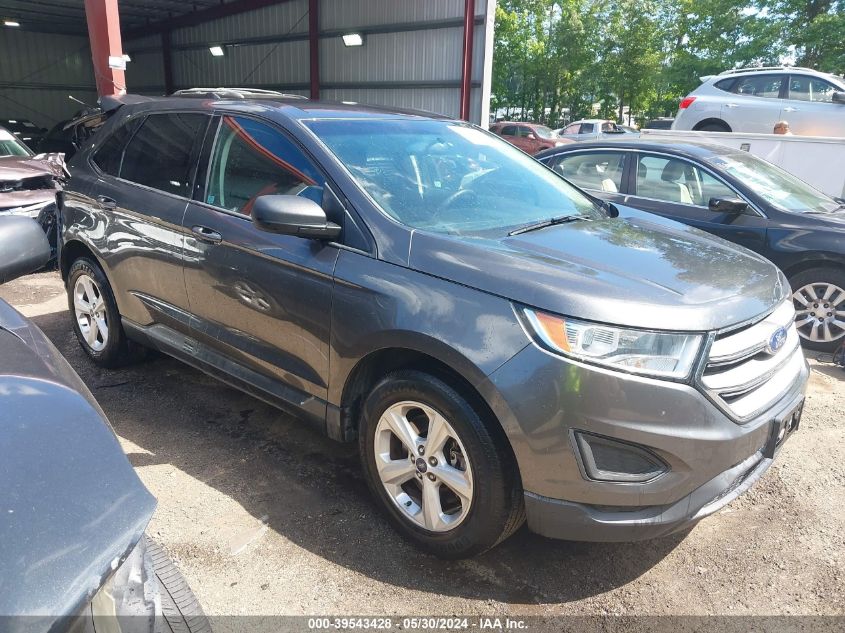 2015 Ford Edge Se VIN: 2FMTK4G92FBC01405 Lot: 39543428