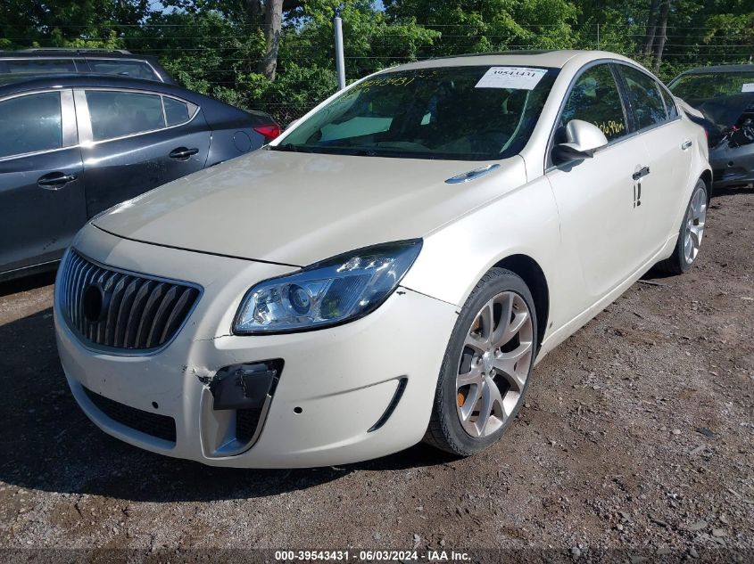 2013 Buick Regal Gs VIN: 2G4GV5GV3D9222988 Lot: 39543431