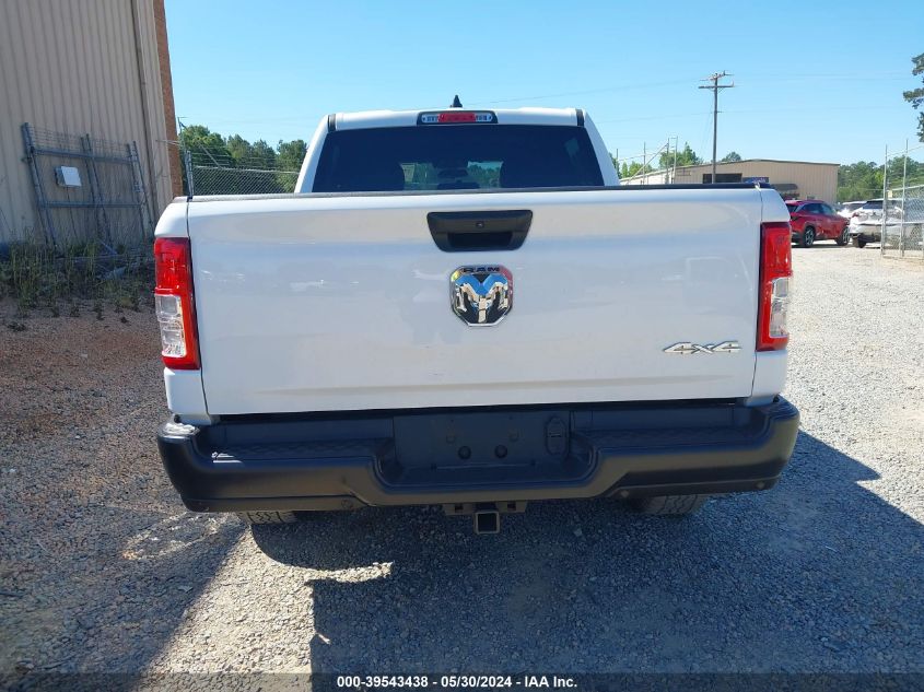 2022 Ram 1500 Tradesman 4X4 5'7 Box VIN: 1C6SRFGT7NN394521 Lot: 39543438