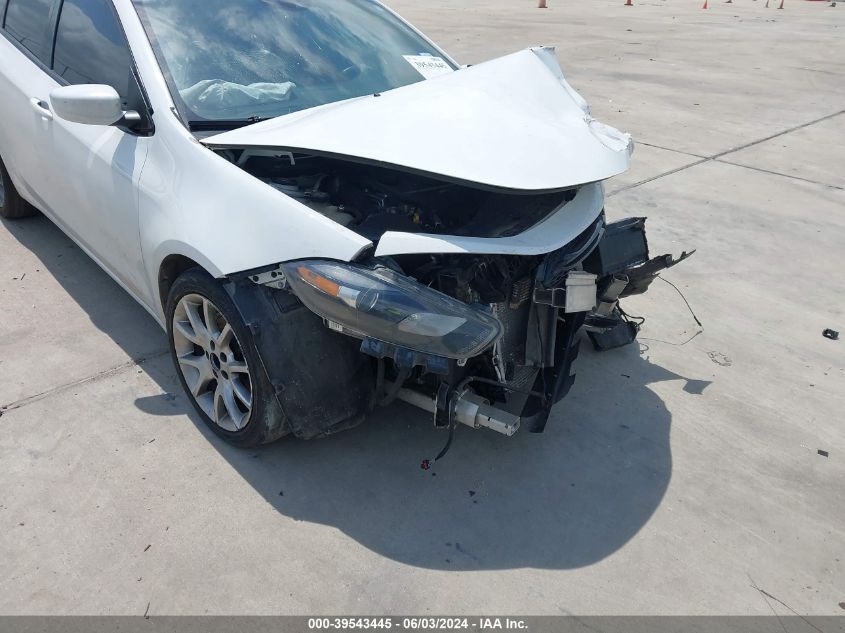 2015 Dodge Dart Sxt VIN: 1C3CDFBB3FD200900 Lot: 39543445