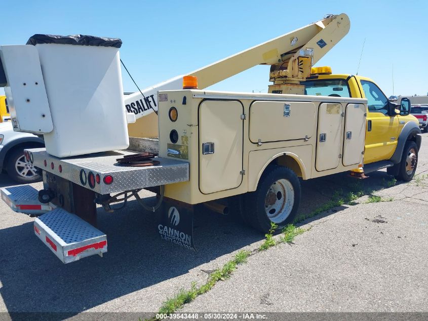 2005 Ford F550 Super Duty VIN: 1FDAF56P25EB37760 Lot: 39543448