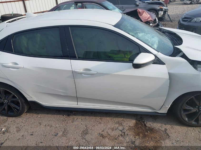 2018 Honda Civic Sport VIN: SHHFK7H48JU212487 Lot: 39543464