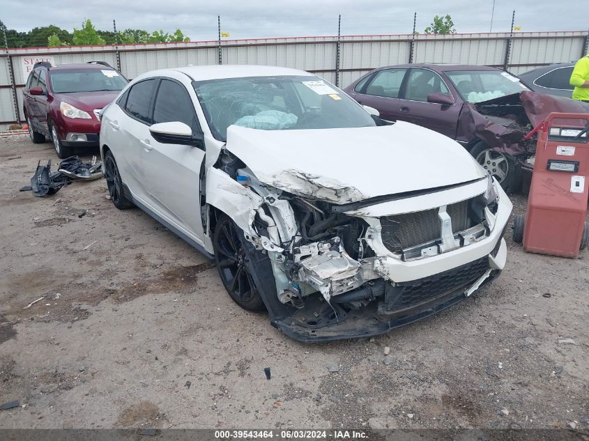 2018 Honda Civic Sport VIN: SHHFK7H48JU212487 Lot: 39543464