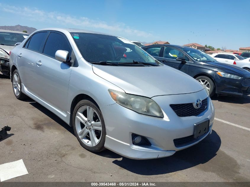 2010 Toyota Corolla Xrs VIN: 2T1BE4EE5AC038546 Lot: 39543468