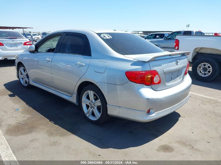 2010 Toyota Corolla Xrs VIN: 2T1BE4EE5AC038546 Lot: 39543468