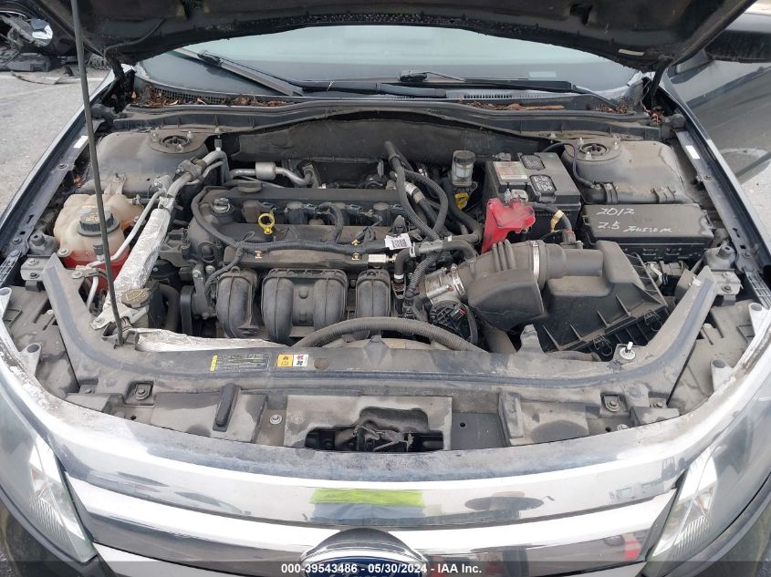 2012 Ford Fusion Se VIN: 3FAHP0HA6CR420206 Lot: 39543486